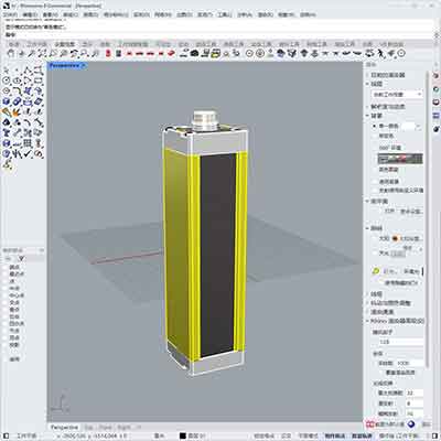 HFF漫反射激光光柵系列3D圖