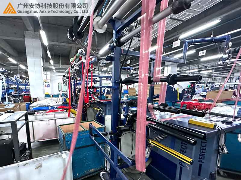 單邊光柵對蕾絲布料的檢測