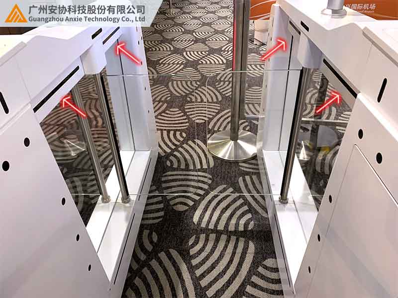 機場安檢的安全光柵通道應(yīng)用